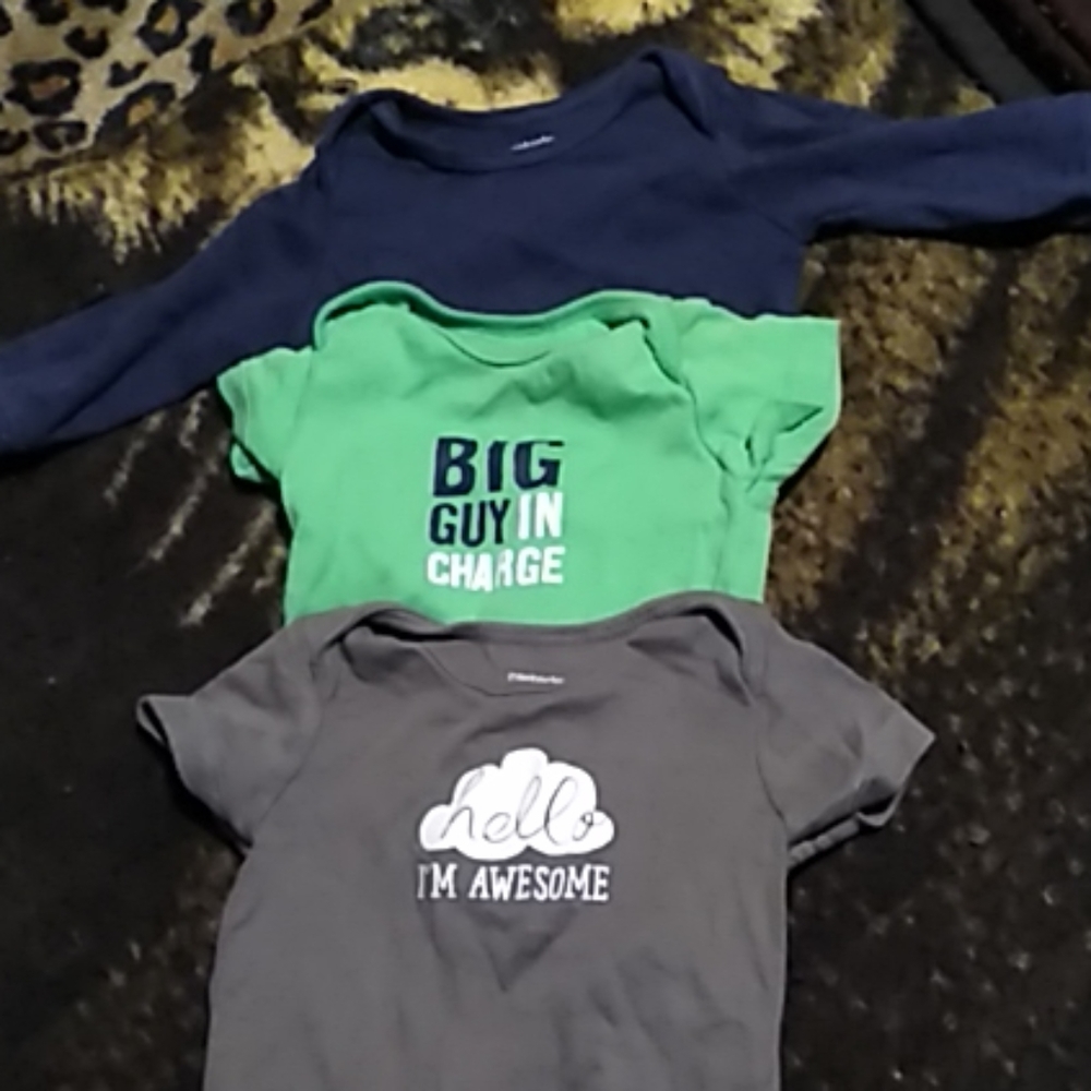 Carter's baby boy onesies
